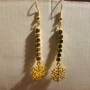 Snowflake earings